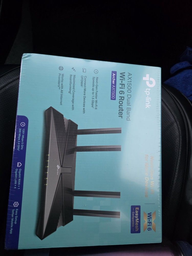 Tp Link Ax1500 Dual Band Wifi 6 Router