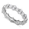 Elegant Silver & Cubic Zirconia Band 💖