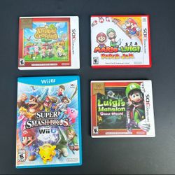 3DS and WiiU Cases