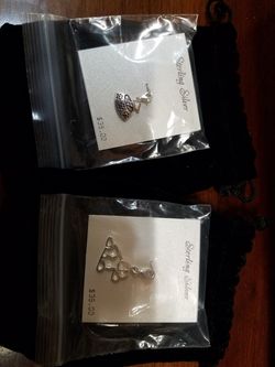 Dog Lovers!!! 2 Sterling silver charms - NEW