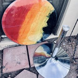 Reversible Resin 30 Inch Table