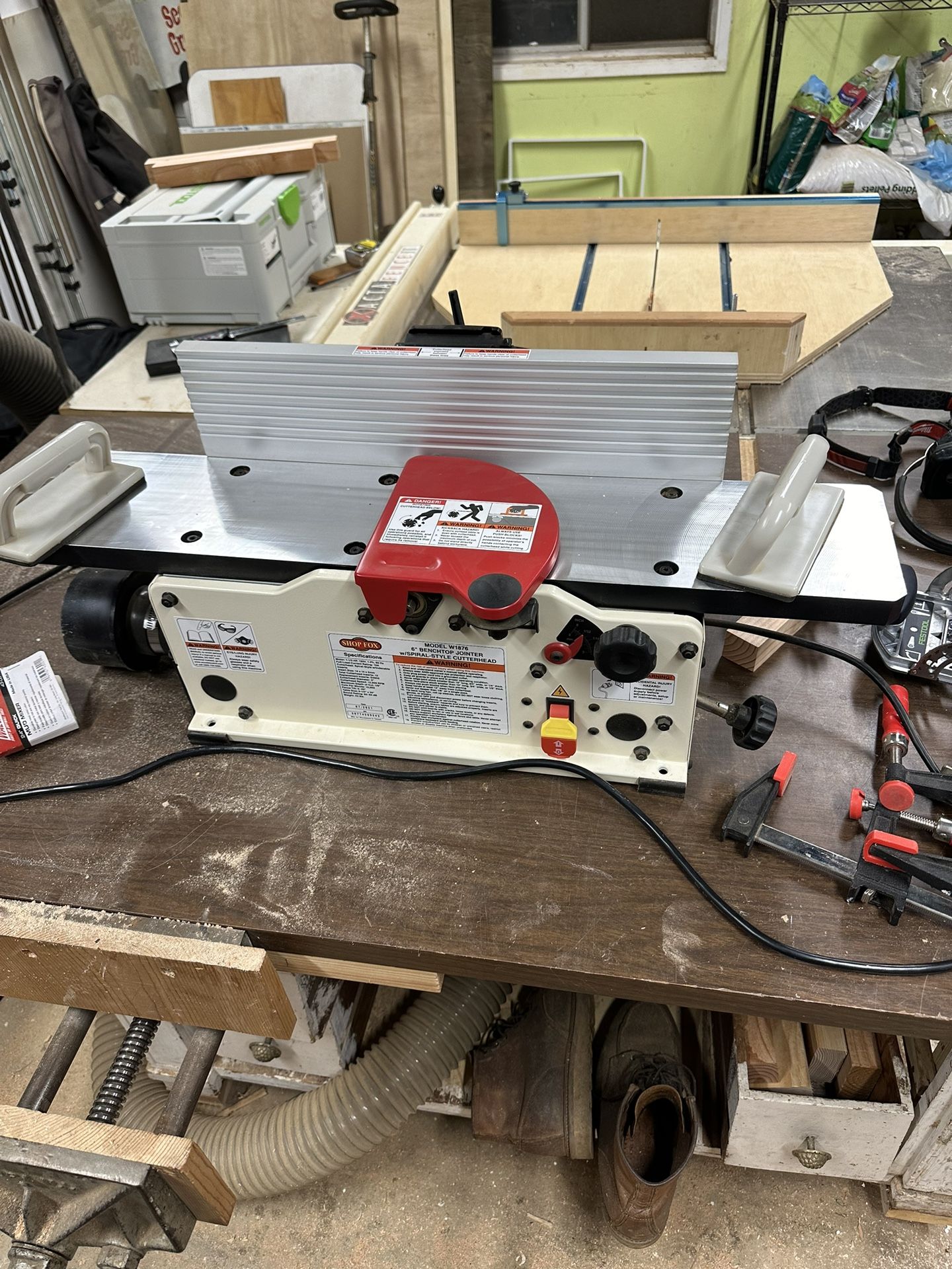 Shop Fox 6” Benchtop Jointer