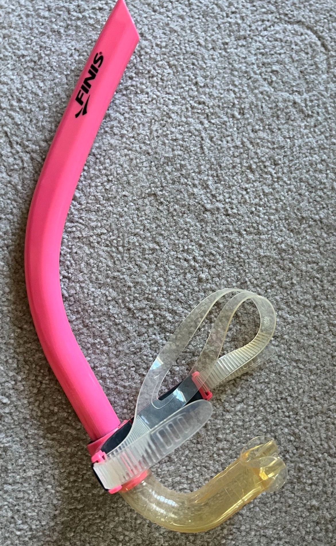 Pink Finis Center-Mounted Snorkel