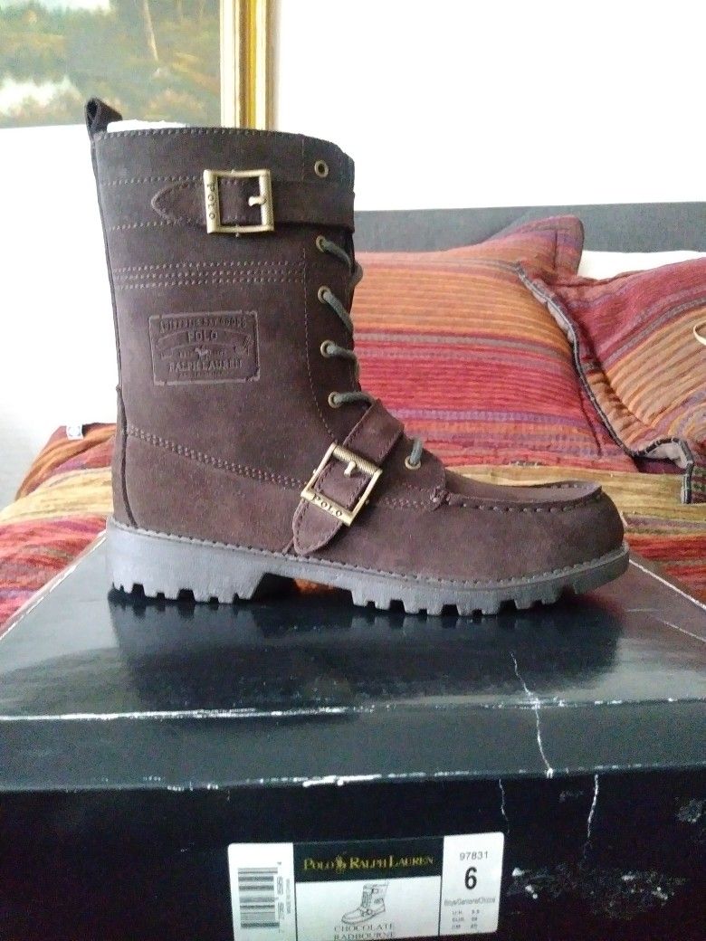 Polo Radbourne Boot "Chocolate" Sizes 5 & 6