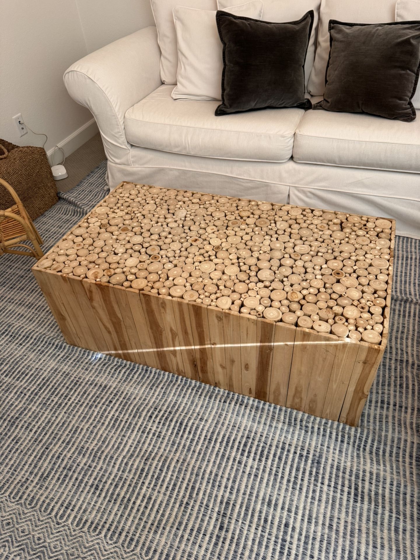 Solid Teak Wood Coffee Table