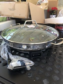 CULINARIO SERIES® HEALTHY COOKWARE 16" Electric Skillet / Sartén Eléctrico 
