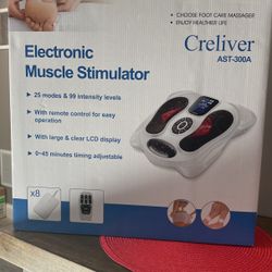 Crepiver Brand New Electronic Muscle Stimulator 