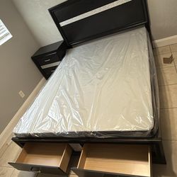 Brand new complete bedroom set- 0 interest finance available- FREE mattress with purchase. 