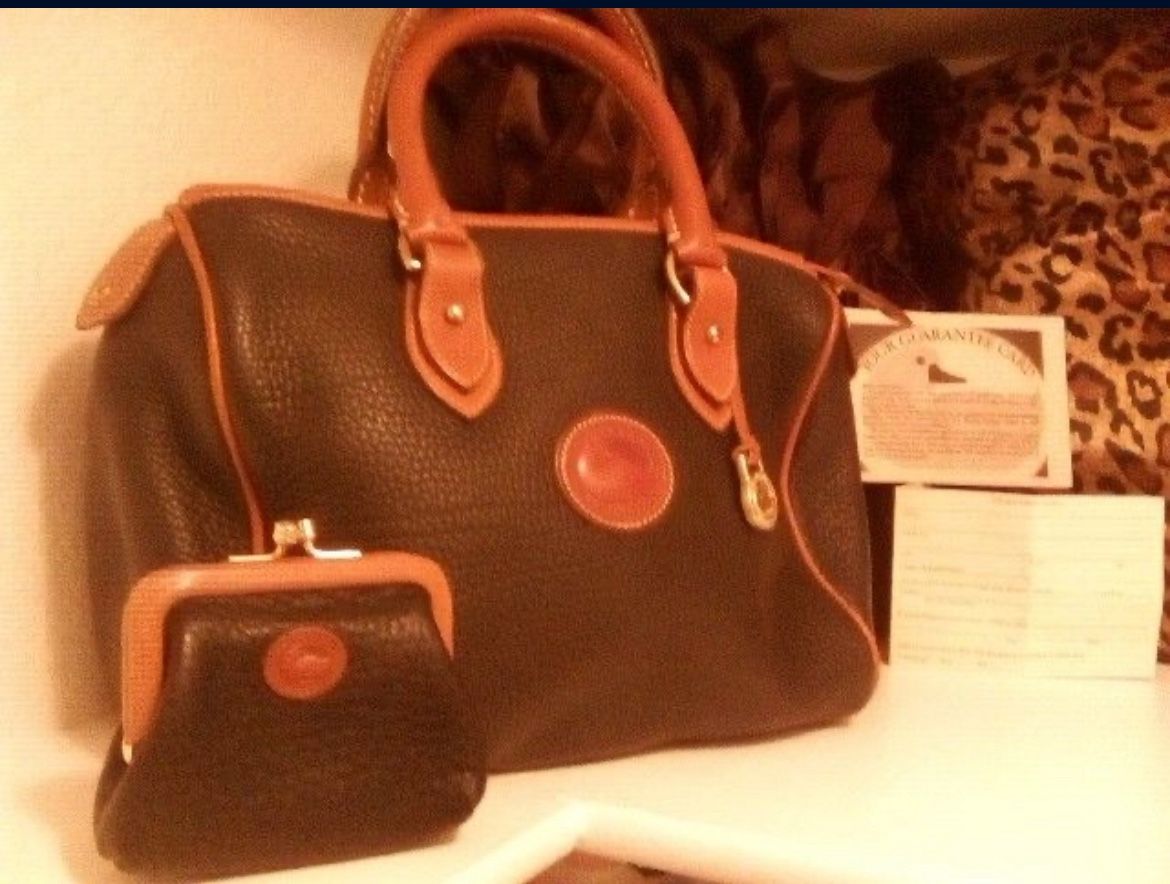 Dooney & Bourke  Hand Bag  & Coin Purse