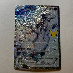 Pokemon Reshiram - Celebrations: Classic Collection (CCC) charizard 25th Anniversary