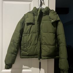 Green Fall/Winter Jacket