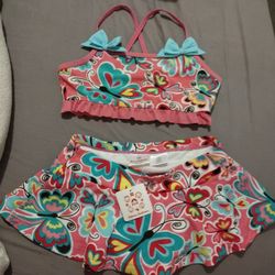 New With Tags Girls Bathing Suit 