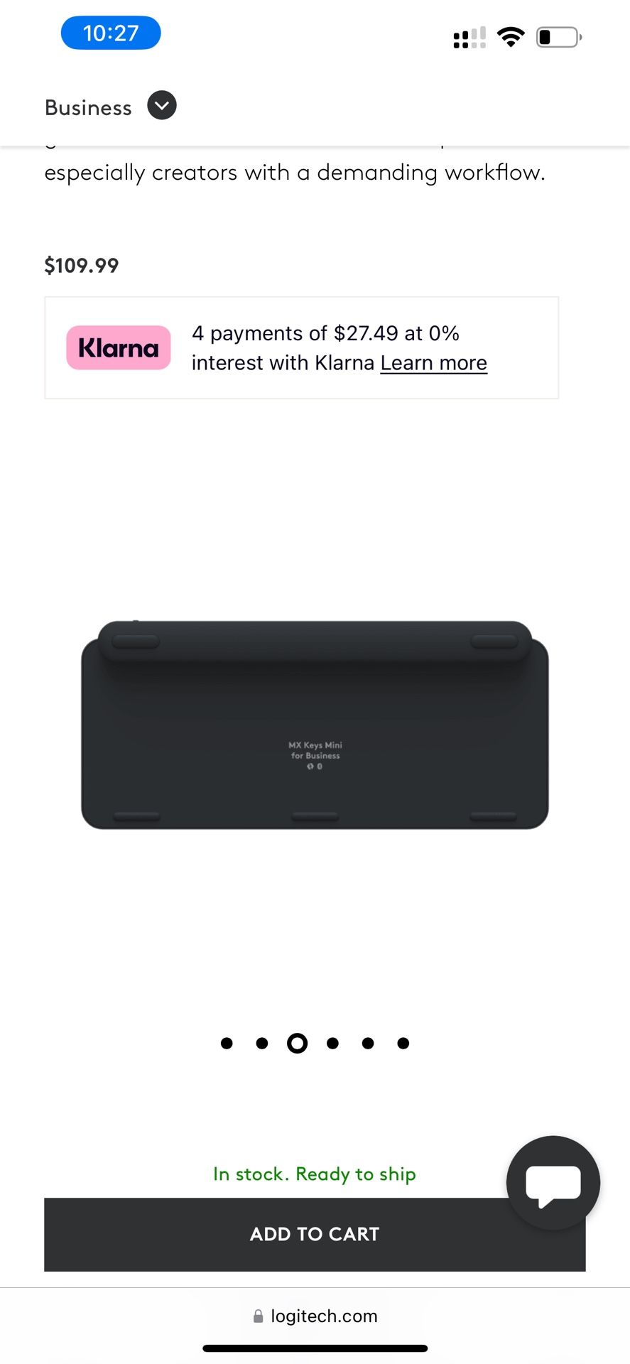 Wireless keyboard 40$