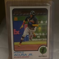 Ronald Acuna Card
