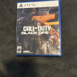 PS5 call Of Duty Black Ops 6 