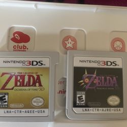 2 Zelda 3DS Games 1 Paper Mario Game 3 Games