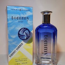 Tommy Vibrant Summer By Tommy Hilfiger | Designer Men's Cologne | 3.4oz (100ml) Bottle Brand New 
