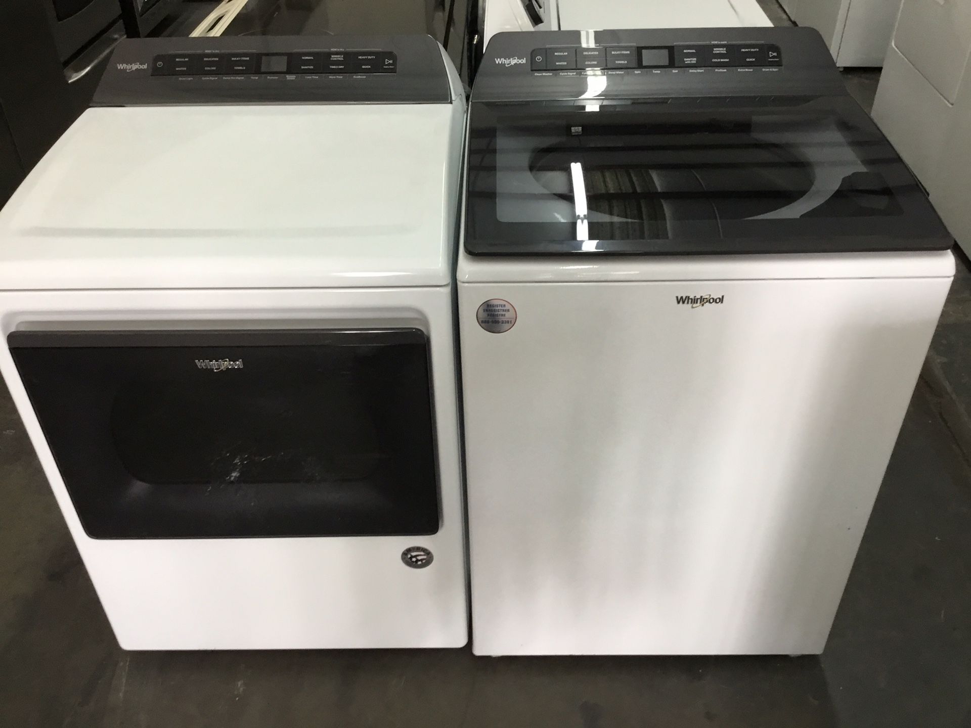 Whirlpool Washer And Dryer Set