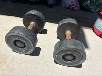 GP Dumbbells Set Of 25 Pounds ( Hesperia Ca )