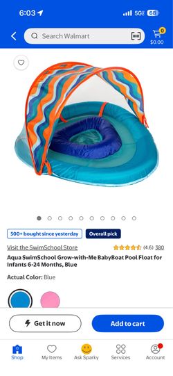 Baby boat pool float