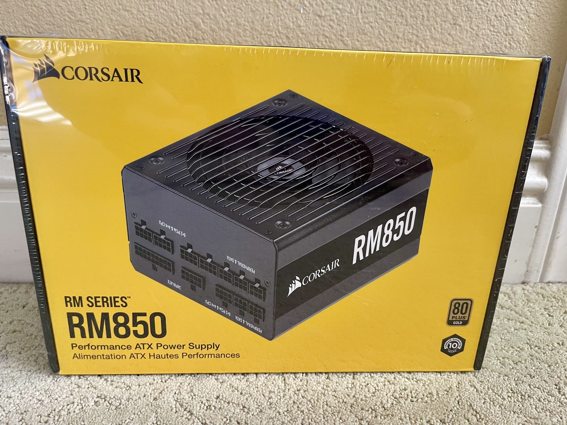 Corsair RM850 Performance ATX Power Supply 80 PLUS GOLD CP-(contact info removed)-NA RARE