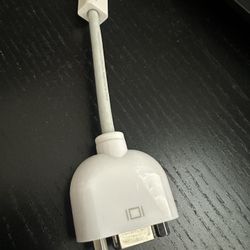 MINI DVI PORT TO VGA ADAPTER FOR APPLE MAC LAPTOP, MACBOOK, IMAC 