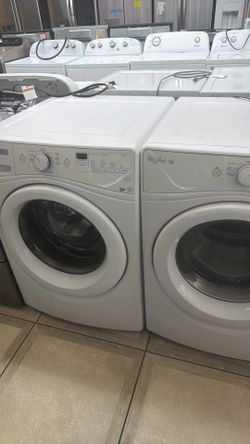 Front load washer and Gas dryer