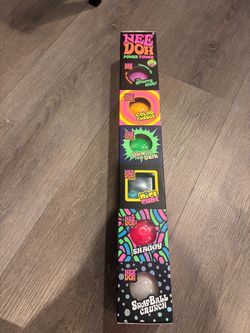 Nee Doh Power Tower 6-Pack Stress Balls