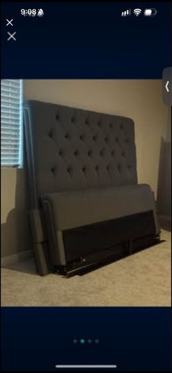 Headboard Upholstered Platform Bed