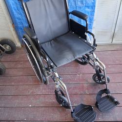 Wheelchair With 18" Wide Seat