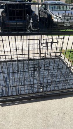 Large collapsable metal crate