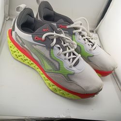 Puma Xetic Sculpt Illusion * White/Neon - Men's 11 