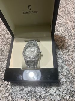 White AP Watch *Moissanite*