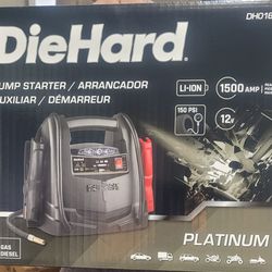 Die Hard Platinum Jump Starter/air Compressor 