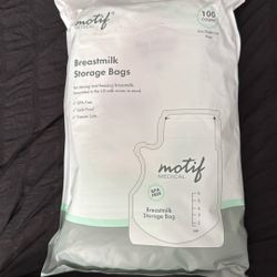 Motif Breast Storage Bags 100 Count