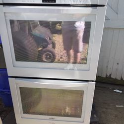 whirl pool double oven 