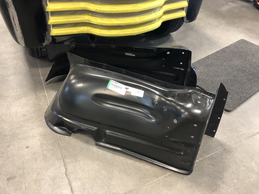 Chevy 3100 inner fenders 47-53