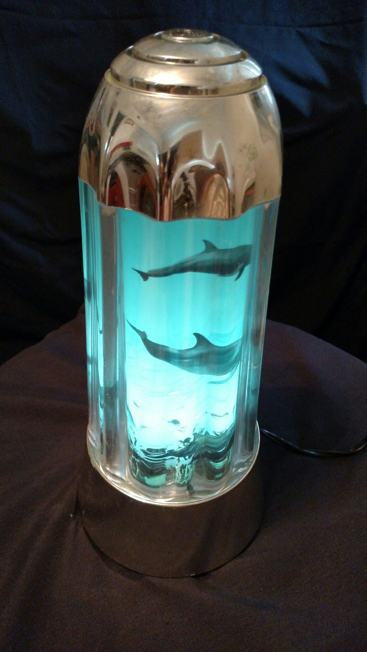 Dolphin Revolving Lamp
