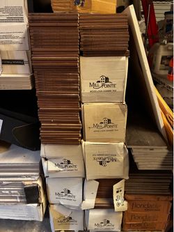 Wood look tile