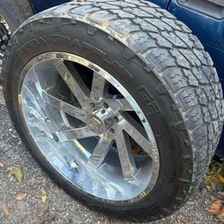24s Chevy Rims And Tires 
