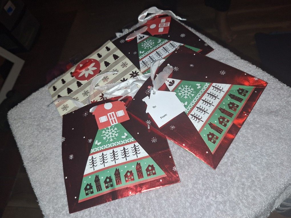 Mini Christmas Bags