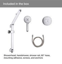 Kohler Raindet shower system Brand new -chrome