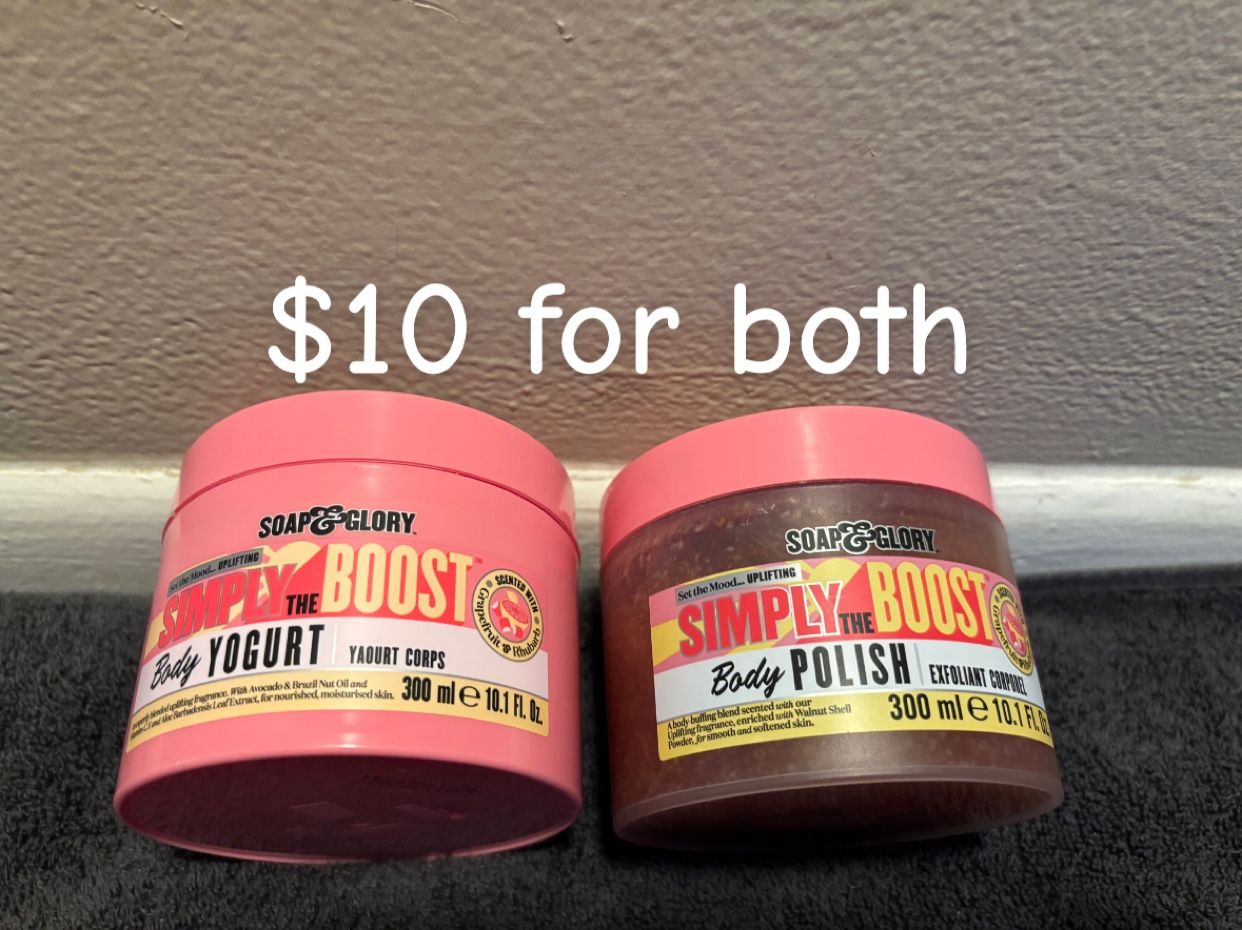 Soap & Glory Scrub And Lotion