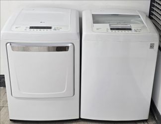 LG Washer & Dryer 
(Works Great)
Comes w/ Warranty 
Delivery Available 

Our store is located at: 
1260 Highway 85 N
Fayetteville GA