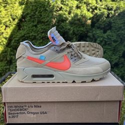 Nike air max 90s off-white desert