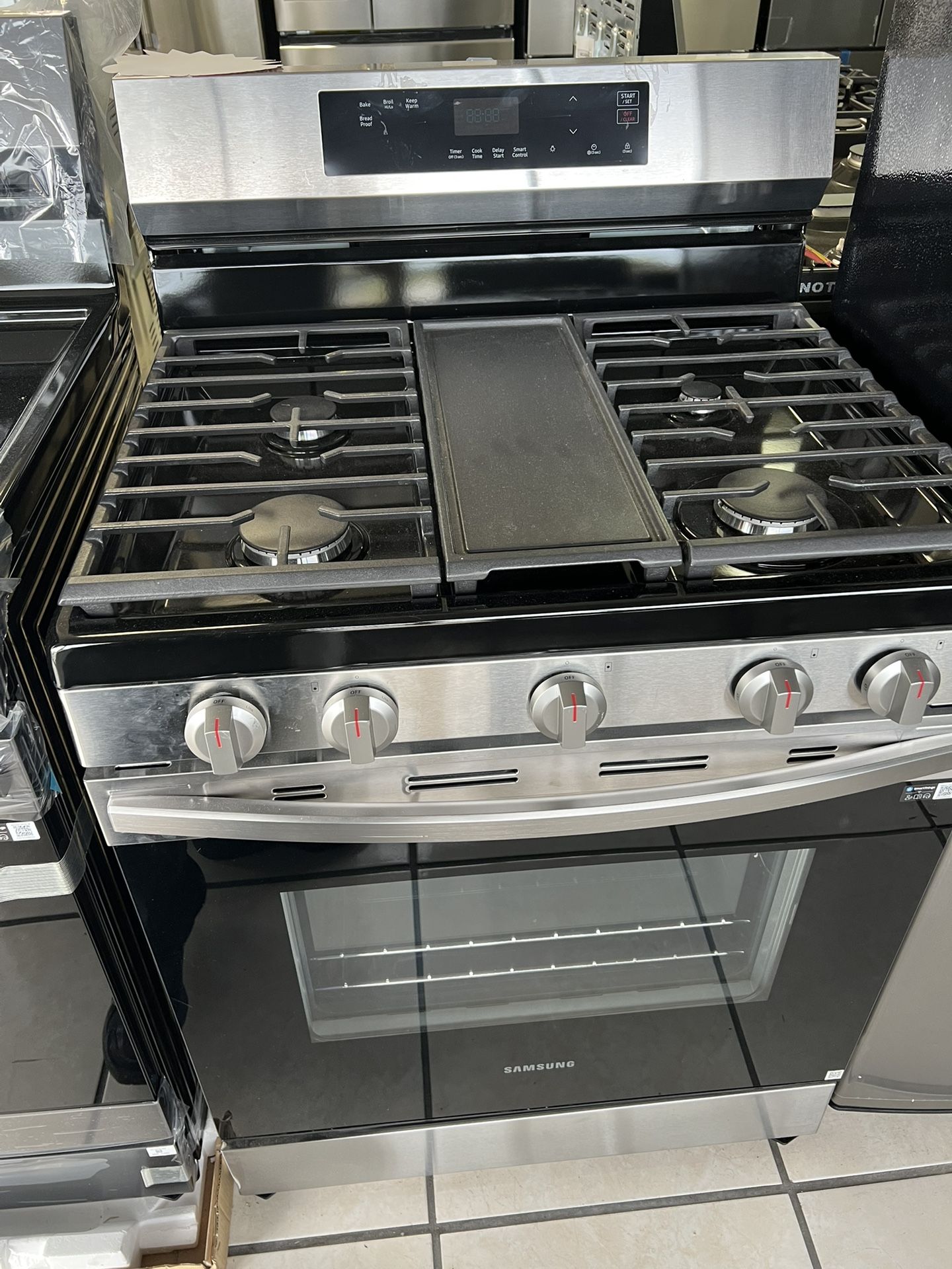 Samsung gas range