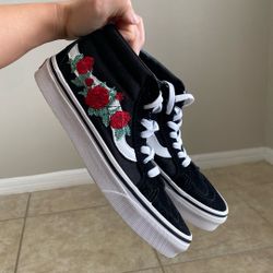 Vans With Floral Design 