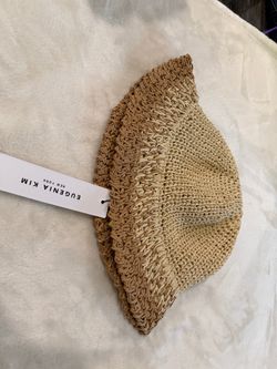 Eugenia Kim “Bailey” Straw Bucket Hat - New with Tags