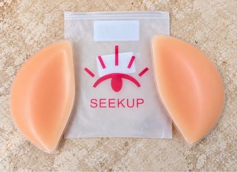 SEEKUP Silicone Bra Inserts – Push-Up Enhancers – Pair