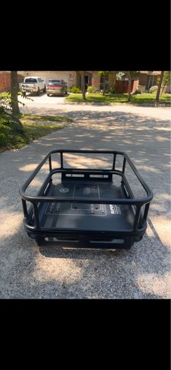 Super 73 cargo crate and bag holders